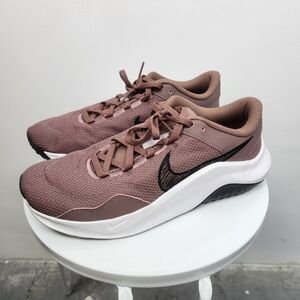 Nike Womens Legend Essential Running Shoes Mauve Size 9.5